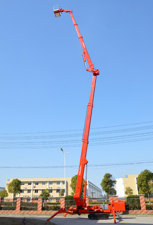 國產36米曲臂式履帶蜘蛛車